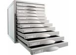 Cartella Modulare Archivo 2000 Archisystem 11 Cassetti Grigio (35,6 X 31,6 X 36,2 Cm)