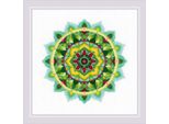 Riolis Set Punto Croce "Self-Knowledge Mandala"", Schema Di Conteggio, 20X20Cm"