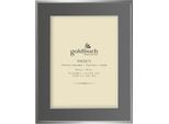 Cornice Metallica Goldbuch Argento 15X20 Cm Con Passe-Partout Grigio