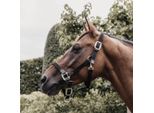 Kentucky Horsewear Cavezza Da Scuderia In Nylon Intrecciato Cavezza In Nylon Nero Cob