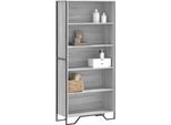 Maison Exclusive - Libreria Grigio Sonoma 80X31X169 Cm In Truciolato