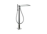 Hansgrohe Fertigmontageset Axor Massaud Wannen-Einhebelmischer, Bodenstehend, Chrom (18450000)