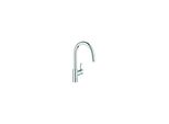 Grohe Einhand-SpüLtischbatterie Bauloop 30543 Hoher Auslauf Azb. Laminarbrause Chrom (30543000)