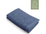 Walra Asciugamano Da Ospite In Cotone Rifatto 30X50Cm - 2 Pezzi Blu