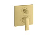 Hansgrohe Fertigmontageset Axor Citterio Up-Wannen-Einhebelmischer, M Hebel, Brushed Brass (39455950)
