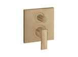 Hansgrohe Fertigmontageset Axor Citterio Up-Wannen-Einhebelmischer, M Hebel, Brushed Bronze (39455140)