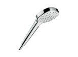 Hansgrohe Handbrause Croma E Ecosmart 9 L/Min, 1Jet, Weiß Chrom (26815400)