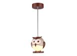 Lampada A Sospensione 1X40W E14 Owl ML243 Milagro
