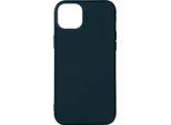 Custodia Semirigida In Silicone Per Apple Iphone 14 Plus, Soft Touch - Blu Notte
