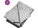 Vidaxl Telone 180 G/M² 4X5 M Grigio Hdpe
