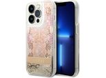 Guess Guhcp14Llflsd Iphone 14 Pro6,1 ZłOty/Oro Custodia Rigida Paisley Liquid Glitter