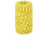 Vidaxl Corda Da Barca Gialla 2 Mm 50 M Polipropilene