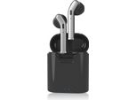 Tws Auricolari Senza Fili Binaural Sports Bluetooth 5.0 Bass Cuffie Nere