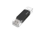 Lettore Di Schede Hama USB-A Micro-Usb Sd/Microsd