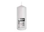 Candela A Cilindro Bispol Aura 90H 20CM SW80/200 Bianco