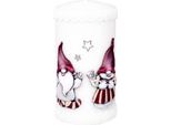 Candela Natalizia Nohel Garden Con Corona D7X14Cm