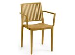 Poltrona Da Giardino Bars Armchair Marrone Cammello