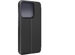 Avizar, Xiaomi Redmi 12C View Cover Con Effetto Specchio E Funzione Stand, Nero