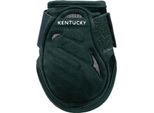 Kentucky Horsewear Stivali Fetlock Giovane Cavallo Stivali Da Salto In Velluto Gamba Posteriore Verde Scuro L
