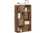 Maison Exclusive - Libreria Effetto Legno Antico 60X24X101,5 Cm Materiale Ligneo