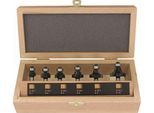 Fisch Set Di Frese Per Arrotondare 973CT06A03 Gambo In Metallo Duro Ø 8 Mm 6 Pezzi - 973CT06A03