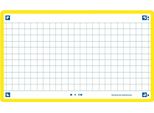 Oxford 400133871 Cartoncini Oxford "Flash 2.0"", 75 X 125 Mm, A Scacchiera, Giallo"