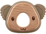 Zopa Orsetto Di Legno In Silicone Koala, Beige Sabbia