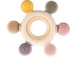 Zopa Teether Multifunzionale In Silicone, Multicolore