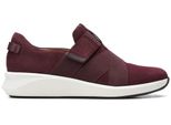 Clarks Donna Un Rio Strap Stivali Bordeaux In Pelle Scamosciata Velcro Clarks Donna Un Rio Strap Stivali Bordeaux In Pelle Scamosciata Velcro Stivali 36