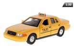 Modello 1:34, 1999 Ford Crown Victoria Taxi, Giallo (A880FCVTZ)