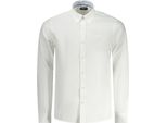 Camicia A Maniche Lunghe Con Colletto Button-Down E Ricamo Del Logo : Taglia - S Taglia: S