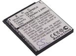 Techtek Batteria Compatibile Con [Casio] Exilim EX-FS10, Exilim EX-FS10BE, Exilim EX-FS10GY, Exilim EX-FS10RD, Exilim EX-S10, Exilim EX-S12, Exilim E