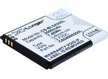 Techtek Batteria Compatibile Con [Blu] D310, Dash 4.5, S430L, S430U, Sport 4.5 Sostituisce C604905200T, Per C604906200L