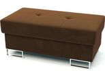 Pouf Con Spazio Di Archiviazione Wilfred - Giallo 1