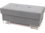 Pouf Con Spazio Di Archiviazione Wilfred - Grigio1