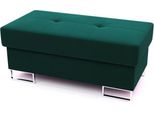 Pouf Con Spazio Di Archiviazione Wilfred - Verde 1