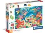 Clementoni Puzzle 30 Super Color Divertimento Sottomarino 20837