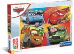 Clementoni - Puzzle Maxi Disney Pixar Cars 60 ElementóW, Oficjalny Produkt Premium