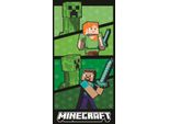 RęCznik Minecraft Wersja 2 140 X 70 Cm - 100% BawełNa, Licencjonowany