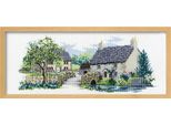 Kit Per Ricamo A Punto Croce Olympus "Glockenblumenweg"", Schema Contato, 15,5X40Cm"