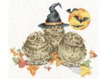 Confezione Da Ricamo A Punto Croce Bothy Threads "Happy Owl Holidays"", Schema Per Il Conteggio, XHD145, 33X29Cm"