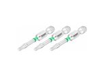 Hazet Bit 2223NSLG-T15/3, Sechskant Massiv 6,3 (1/4 Zoll), Innen Tx Profil, T15, Anzahl Werkzeuge: 3)