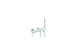 Grohe Wannen-Einhebelmischer Essence Chrom, Wandmontage, Mit Brausegarnitur (25249001)