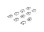 Bgs Schlauchklemmen 8095-12X20, Rostfrei, 12 X 20 Mm, 10-Tlg. ; Bgs Technic)