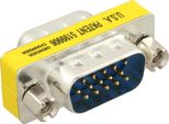 Inline® Adattatore Vga Sub-D 15Pin Maschio / Maschio, Mini-Gender-Changer