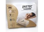 Imetec Coperta Elettrica, Poliestere/Plastica, Lavabile, Arresto Automatico, Beige, 150X80Cm