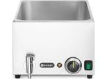 Hendi Ranger Bagnomaria Con Rubinetto Di Scarico, Gn 1/1, 230V/1000W, 576X334X(H)241Mm