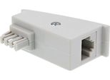 Inline® 69949 Adattatore Dsl TAE-F, Da Spina TAE-F A Presa RJ45, 8P2C Per Fritzbox