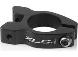 Xlc PC-B08 Anello Di Fissaggio Del Reggisella / Morsetto Del Sedile Con Occhielli Filettati Per Portapacchi, Ø 28,6 Mm, Nero