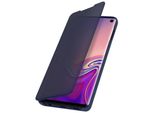 Avizar, Flip Cover Per Samsung Galaxy S10 Con Effetto Specchio E Funzione Stand, Blu Scuro